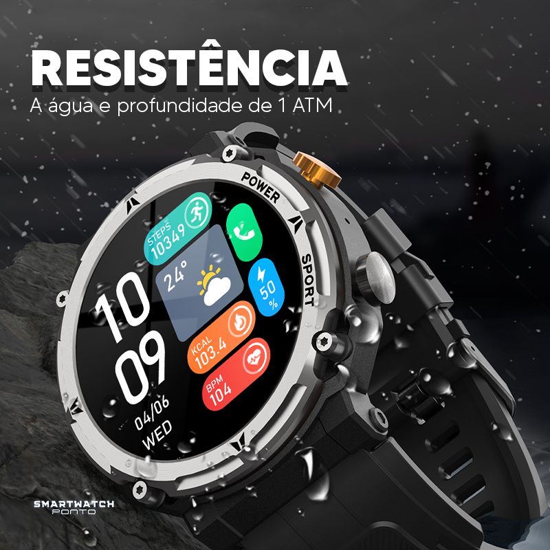 Relogio Inteligente Smart Tec Sport 1.39 Serie 9